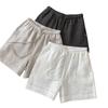 Pantalones casuales de pierna ancha con cordón delgado y cintura alta para mujer 2025 Verano Nuevo Holgados Adelgazantes Transpirables de Lino Modernos