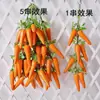 Frutas e Vegetais Simulados, Milho, Pimentão Vermelho, Alhos em Cachos, Amendoins Pendurados Falsos, Adereços Decorativos para Restaurantes Rústicos