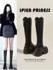 Estilo Guochao Estética Oriental Retrô Charme Artístico Botas Femininas 2024 Sapatos Femininos Mais Vendidos Temperamento Moderno Moda Versátil
