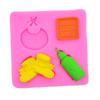 Molde de Silicone para Mamadeira, Sapatinhos de Bebê, Bolo de Fondant, Chocolate, Argila Ultra Leve