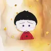 Insignia linda de niño estilo japonés, broche de dibujos animados para niños, accesorio para bolso, regalo pequeño, parche de acrílico, pin para niñas