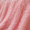 Manta decorativa rosa al por mayor para niños, accesorios de fondo para fotos de boda, manta de viento estilo ins, manta para la siesta