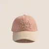 Gorras Infantiles Estilo Coreano Colorido de Moda Bloques de Color Elegante Visera Gorra de Béisbol para Niños y Niñas Linda Versátil Gorra de Salida
