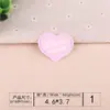 Atacado Transfronteiriço Patches Bordados Computador Letras Fofas Coração Pequeno Rosa Patches de Tecido Patches de Decoração para Roupas