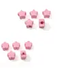 Kit de Material para Acessórios de Joias Pulseira Colar DIY Feito à Mão Contas de Acrílico Creme com Furo Grande Contas Soltas