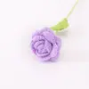 Flores de Crochê Feitas à Mão, Flores Rosa, Flores de Crochê Prontas, Rosas Viradas, Flores de Tricô no Atacado, Barracas de Primavera
