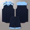 Chaleco deportivo de entrenamiento de impresión de uniforme de equipo de competencia transfronteriza al por mayor rápido, uniforme de baloncesto de moda, traje para hombres y mujeres, jersey estampado