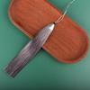 Longo boca de peixe boné borla spike atacado carro pendurado diy jóias acessórios material spike saco pendurado spike fábrica atacado