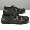 Sandálias Casuais Masculinas de Verão 2022 Sapatos de Praia de Malha Respirável Masculinos Sandálias Casuais Outdoor Masculinas Tamanho Plus