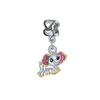 Colgantes para Pulseras DIY de Dibujos Animados Lindos Estilo Ins Amuletos de Hilo Colgantes de Cuentas de Animales Colgantes de Cachorro Oso en Stock