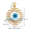 L55 nuevo popular europeo y americano Ojo de Diablo amuleto de la suerte ojo circón joyería creativa DIY
