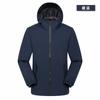 Ropa de Carga con Capucha Ropa de Trabajo Personalizada Chaqueta Fina Cortavientos con Cuello Vertical Ropa Casual para Hombre Abrigo para Parejas Gabardina para Hombre