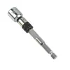 Varilla Adaptadora de Vástago Hexagonal de 1/4", 70 mm de Longitud, Varilla Adaptadora de Vaso de Doble Propósito de Acero al Cromo Vanadio y Acero al Carbono