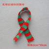 Mini Gorro de Navidad Bufanda Decorativa Navidad bufanda tejida mini gorro de punto