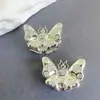Accesorios de Mariposa de Oro Antiguo que Conservan el Color Pulsera de Cuentas Espaciadoras DIY Accesorios Incrustados Pulsera de Cuerda Trenzada con Cuentas
