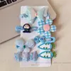 Grampo de cabelo infantil para meninas grampo de celebridade da internet princesa tiara de menina fofa clipe BB clipe para franja de cabelo quebrado clipe pequeno de bebê