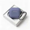 Aplicable a Funda para Auriculares AirPods 5 Apple airPods 4 Mosquetón Auriculares Bluetooth Carcasa Protectora de Silicona Set
