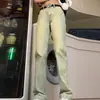 Jeans Americanos Retro Azul Claro para Hombre Primavera y Otoño Nuevos de Calle Alta Vintage Rectos Ajustados Pantalones Largos