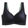 Ropa Interior de Látex para Novia Nueva para Mujer de Espalda Abierta Sin Aros Transpirable Reafirmante Recogedor Paramilia Deportiva para Dormir Sujetador sin Costuras