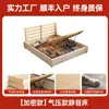Estructura de cama tatami, cama sin cabecero, cama con almacenamiento, cama con almacenamiento de tres cajones, estructura de cama para apartamento pequeño con cajones