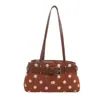 Bolso de Lunares Estilo Coreano Bolso de Hombro Bolso Grande Capacidad Moda Nicho para Viajes al Trabajo Bolso de Hombro para Mujer con Aspecto de Alta Gama