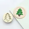 Cabeça de Carimbo de Selo de Cera de Fogo com Padrão Simples em Relevo, Linda Cabeça de Carimbo de Cera de Fogo de Desenho Animado com Design Sólido e Finamente Esculpido