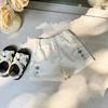 Shorts de Verão para Meninas 2026 Novo Estilo de Verão Calça de Algodão com Estampa de Desenho Animado Fofa para Bebês Calças de Verão