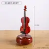 Caixa de Música Telefone Retrô Estilo Europeu, Decoração de Mesa Esculpida de Luxo Leve, Caixa de Música Nostálgica, Presente Criativo