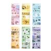 Hermoso día pegatinas PET serie grabadora de vida romántica tema de viaje decoración de diario 3 piezas