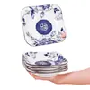 Popular Creativo Cerámica Hogar 8 pulgadas Plato Ruyi Vajilla de Cerámica Plato para Verduras Plato de Desayuno Plato para Ensalada