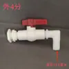 Fio para Torre de Água, Conexão para Torre de Água, Acessórios para Balde, Acessórios para Balde de Plástico, Conexão para Tanque de Água ABS, Válvula para Tanque de Peixe de Lona