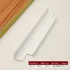 Puxador de Borda Selada Embutido para Guarda-Roupa, Sem Furo, Fácil de Instalar, Puxador em Liga de Alumínio Anodizado para Gaveta, Guarda-Roupa, Porta de Armário