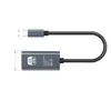 Cable USB C a HDMI de 2M 4K@60Hz, Cordón Adaptador Tipo-C a HDMI de Alta Velocidad Trenzado de Nylon, Compatible con Thunderbolt 3/4 para Portátil, Mon
