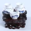 Cesto de Peixe, Pote de Comida para Pássaros, Tigela para Pássaros, Copo para Pássaros, Tigela de Porcelana, Acessórios para Gaiola de Pássaros, Pote de Comida para Pássaros, Cesto de Peixe para Pássaros Pintado em Jingdezhen, Gaiola de Bambu para Pássaros