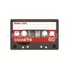 Cinta de Cassette Retro Fiesta de Música Cinta Imán para Refrigerador Cinta de Grabación Vintage Pegatina de Pared Decoración para Bar Cafetería
