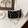 Bolsa Transversal de Ombro Único Estilosa de Nicho Simples Casual Nova Bolsa Tendência Verão 2026 Bolsa Quadrada Pequena Feminina