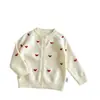 Traje de Otoño para Niña Princesa Dulce Bebé Cárdigan Tejido Falda Tutú Esponjosa Conjunto de Dos Piezas Ropa de Primavera para Niños Venta al por Mayor