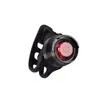 Luz trasera de advertencia intermitente para ciclismo nocturno luz de coche Ruby Bright luz trasera de bicicleta equipo de ciclismo