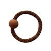 Diadema 2025 Nuevo Estilo Banda de Goma Lazo para el Cabello de Mujer Simple Elegante Alta Elasticidad Duradero Funda de Cuero Lazo para el Cabello Adorno para la Cabeza