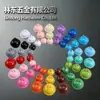 Popular Colgante de Campana de 14 mm a 22 mm con Acabado Esmaltado, Accesorio para Llavero Hecho a Mano para DIY, Colgante Pequeño de Campana