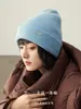 Gorro de Envío "Rojo" 360 grados Sin Costuras Una Lana Merino Cálido Gorro Tejido Gorro de Lana Gorro de Invierno
