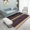 Alfombra de estilo étnico marroquí para sala de estar, mesa de centro, manta, área grande, dormitorio, retro, bohemio, tapete debajo de la cama