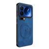 Funda Magnética para Teléfono con Patrón de Cuero Nappa Lightning para Xiaomi 17Promax Funda Protectora Anticaídas para Xiaomi 17Tpro
