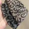 Nova Máscara da Moda Espessa para Outono e Inverno com Estampa de Leopardo, Quente e Forrada com Lã, Respirável, Máscara de Proteção para os Olhos à Prova de Vento e Frio para Adultos