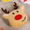 Serie Navideña Llavero de Peluche Colgante Pequeño Regalo Navideño Broche Pequeños Accesorios de Joyería Colgante para Bolsa Venta al por Mayor