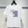 Playera de Manga Corta de Algodón de Fibra Larga para Hombre Algodón Puro Casual para Pareja Estudiante Cuello Redondo Media Manga Holgada Talla Grande Top Básico