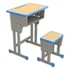 Mesas e Cadeiras de Sala de Aula para Alunos do Ensino Fundamental e Médio, Salas de Aula, Escolas, Assento Individual e Duplo, Treinamento, Reforço Escolar, Cursinhos, Mesas de Estudo Domésticas, Fabricantes