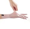 Guantes de Protección Solar de Verano para Mujer, Anti-UV, Delgados, Transpirables, Cubierta Flip en la Punta de los Dedos, Pantalla Táctil, Ciclismo, Guantes de Protección Solar de Seda de Hielo D290