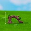 Micro paisagem simulação criativa Green Tree Flower Moss DIY jardinagem garrafa ecológica fazendo cena decoração acessórios pequenos ornamentos