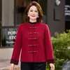 2026 Atuendos de Otoño-Invierno Modernos y Elegantes para Madres, Nueva Moda Casual Versátil Estilo Chino Reductor de Edad, Tops y Abrigos para Mujeres de Mediana Edad